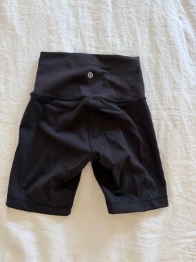 lululemon athletica Black High-Rise Bike Shorts